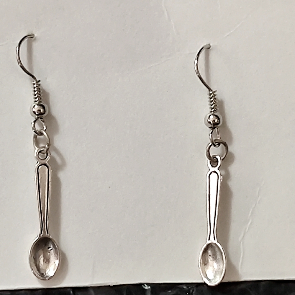 Spoon earrings